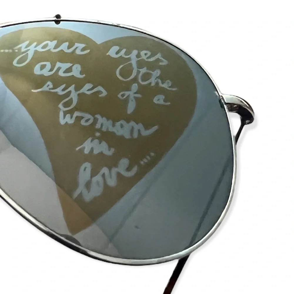 Valentino Silver Aviator Sunglasses - Picture 13 of 16